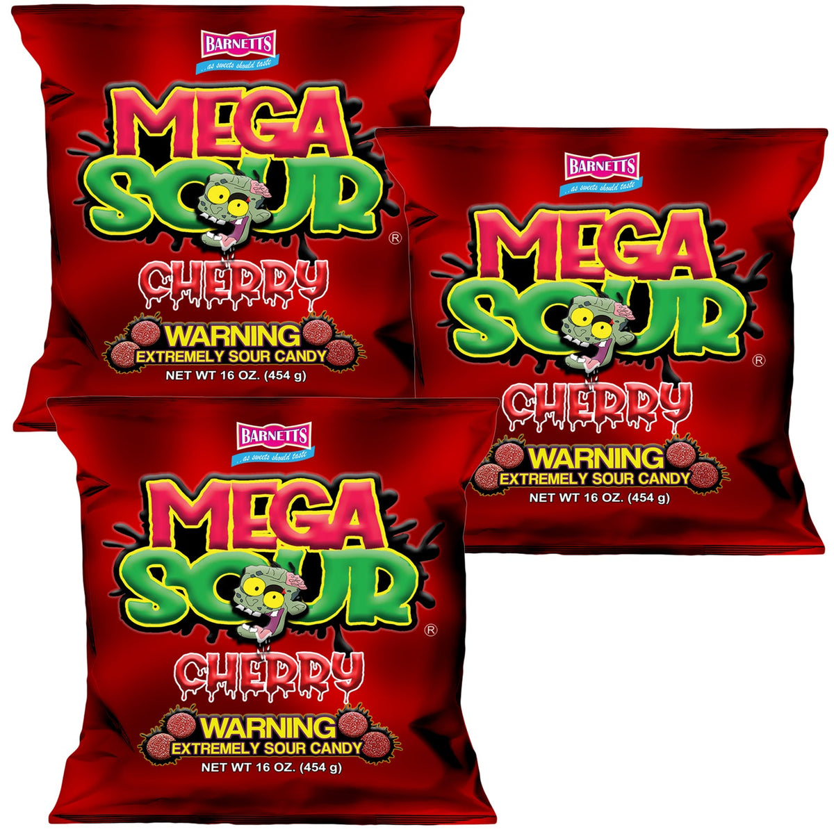 Red Cherry Mega Sour sweets for a St David’s Day movie night