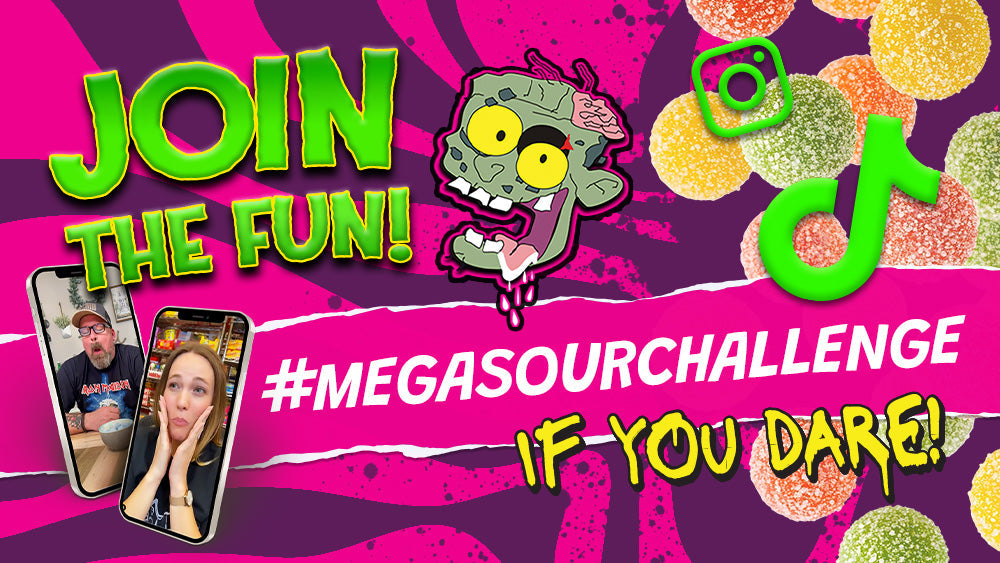 Join the #MegaSourChallenge: Show Us Your Sour Sweet Skills!