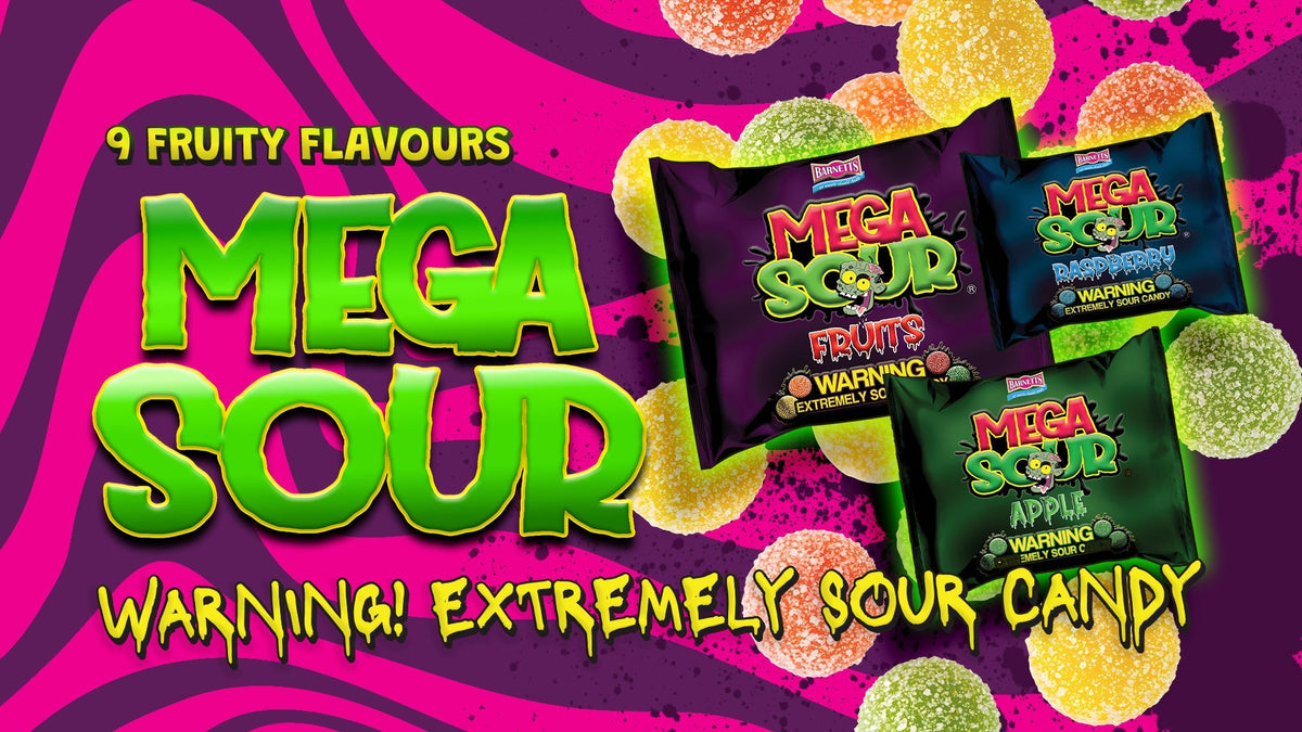 Barnetts Mega Sour sweets