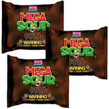 3 Pack Bundle Pack - Barnett Sweets Mega Sour Candy Cola