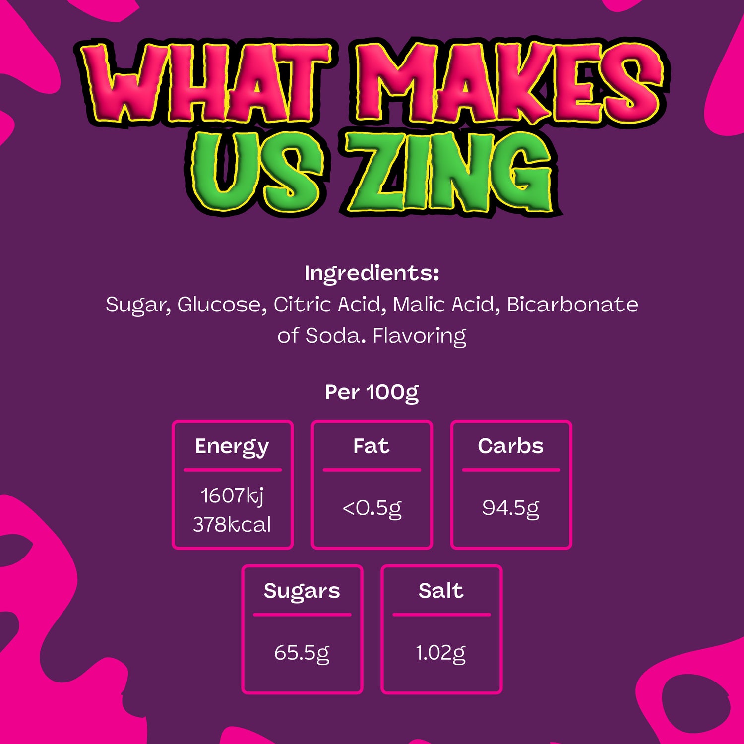 Barnetts Mega Sour Candy Lemon - Trendy Sweet Bags - Traditionally Handmade Sweets - Sour Coating Lasts 20 Seconds - Candies for Party Bag, Gift Hamper, or Hamper Box