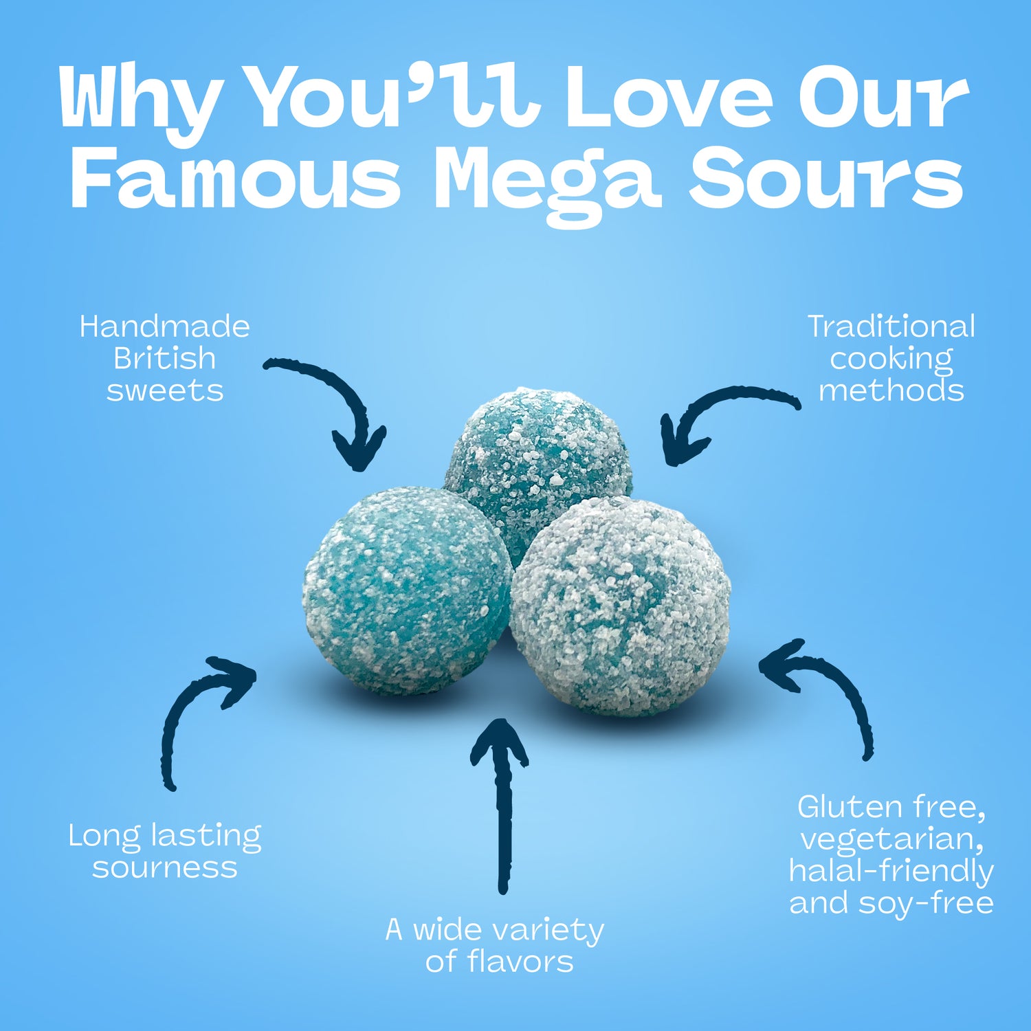 Barnett Sweets Mega Sour Candy Raspberry