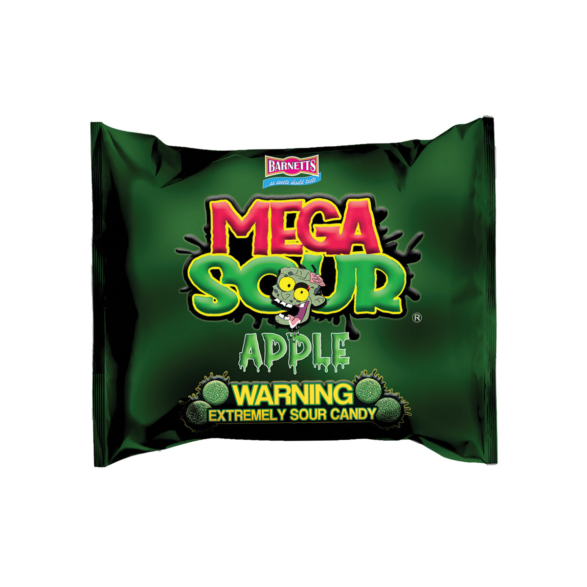 Barnett Sweets Mega Sour Candy Apple