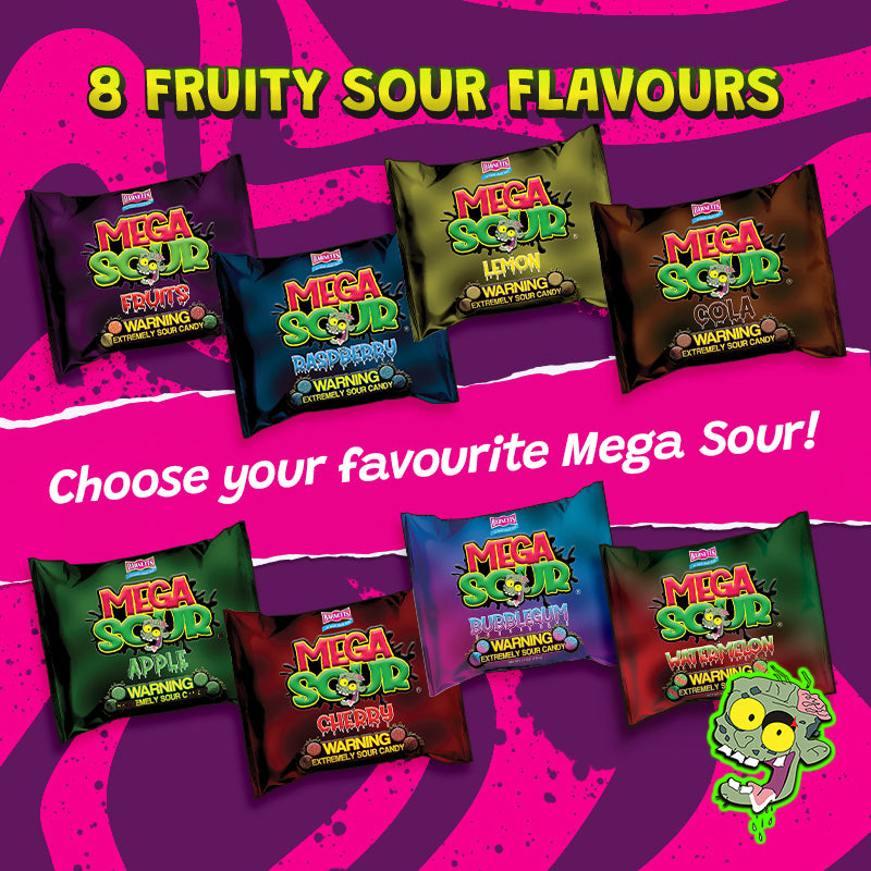 Barnett Sweets Mega Sour Candy Lemon