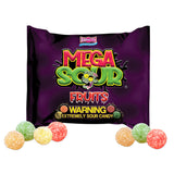 Barnetts Mega Sour Fruits sour candy, pack front