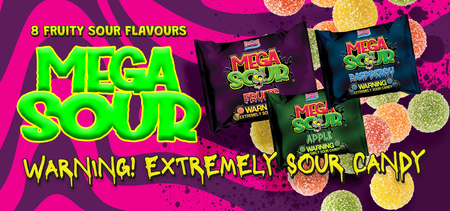 Barnett Sweets - Mega Sour Range