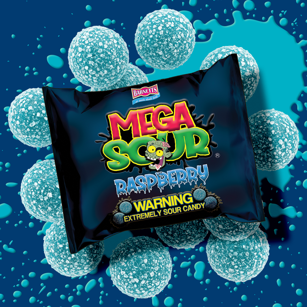 Barnetts Mega Sour Raspberry 
