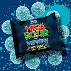 Barnetts Mega Sour Raspberry 